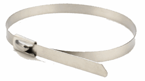 بست کمربندی استیل بست کمربندی استیل گرید 304سایز 4.6 در 500 میلیمتر برند DeDe مدل SSN46500